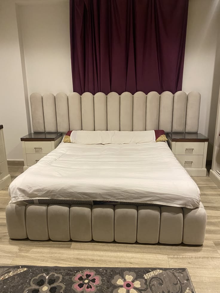 Queen Size Extended Bed 5 by 6 + Bed Sides
