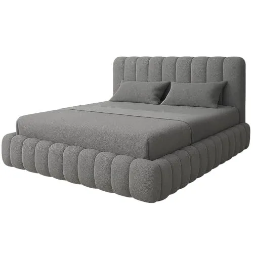 Gray Bubble Bed King Size 6 by 6