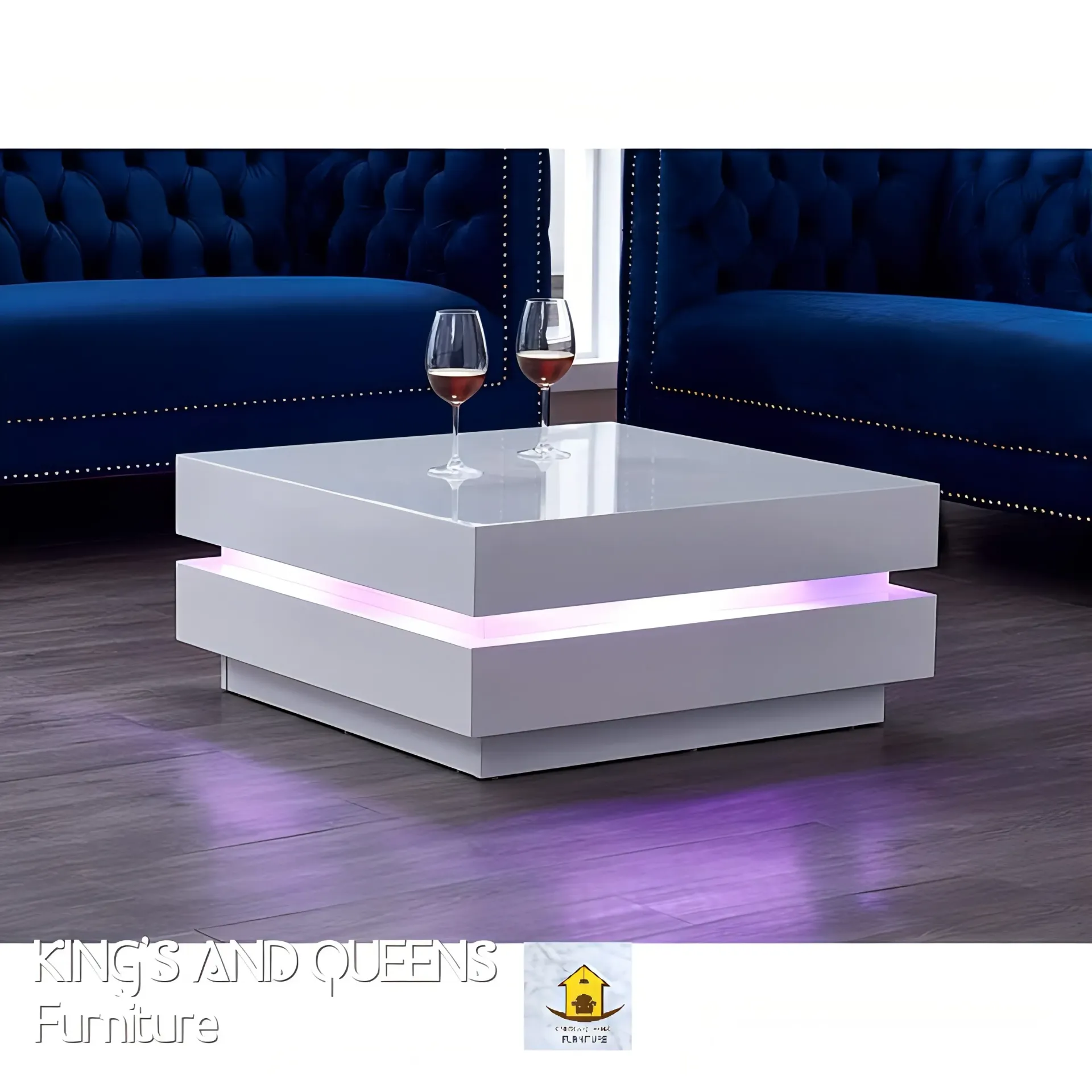 White Marble Top Coffee Table