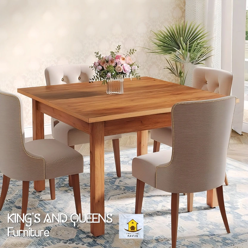 Mahogany n4-Seater Dining Table